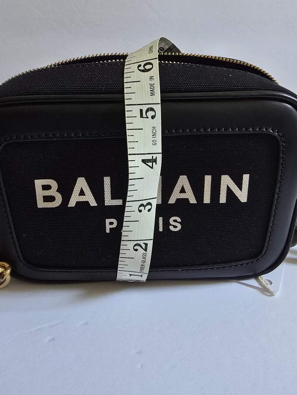 Balmain B-Army Small Camera Bag Black - Picture 11 of 11